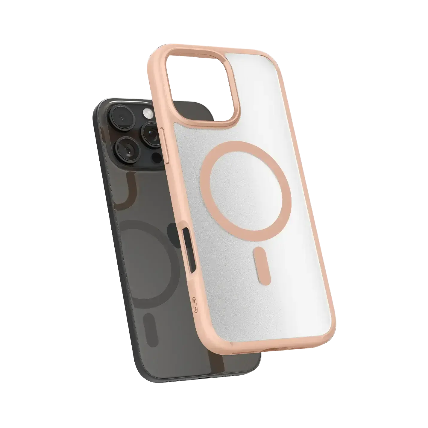 Чохол Spigen Ultra Hybrid з MagSafe для iPhone 16 Pro Max - Frost Rose Titanium (ACS08689)