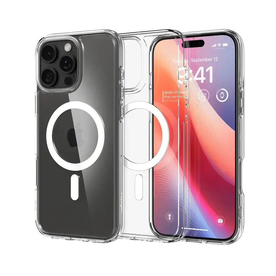 Чехол Spigen Ultra Hybrid з MagSafe для iPhone 16 Pro Max - White (ACS07998)