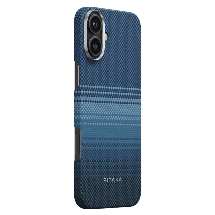 Чехол Pitaka Tactile Woven Case for iPhone 16 - Moonrise (KI1601M)