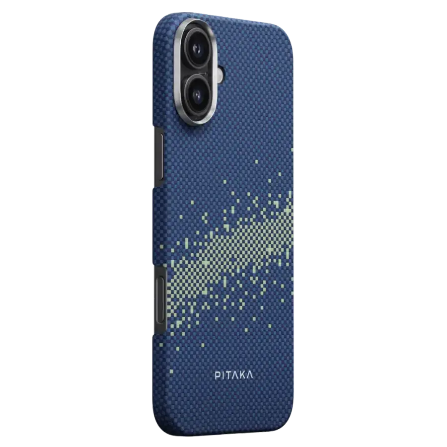 Чохол Pitaka Tactile Woven Case StarPeak for iPhone 16 - Milky Way Galaxy (KI1601MYG)
