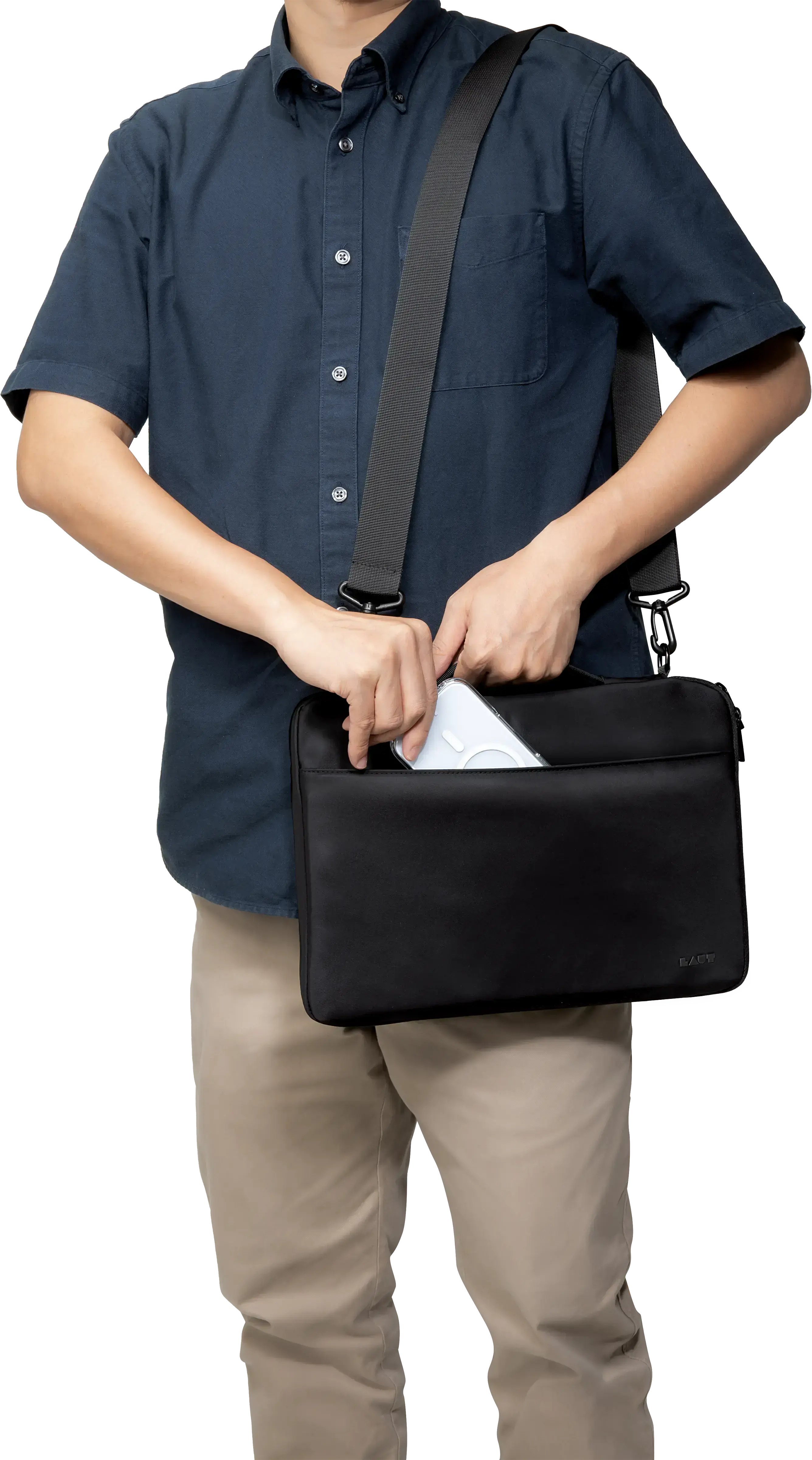 Cумка LAUT NOVI Protective Sleeve for 14-inch Laptop - Black (L_MB14_NV_BK)