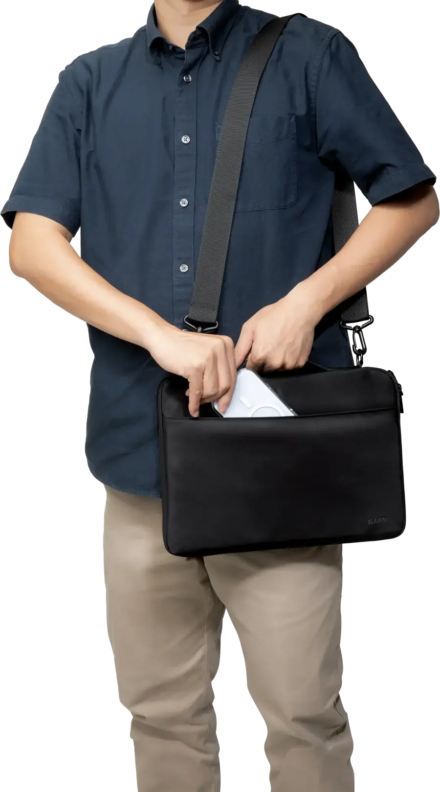 Cумка LAUT NOVI Protective Sleeve for 14-inch Laptop - Black (L_MB14_NV_BK)