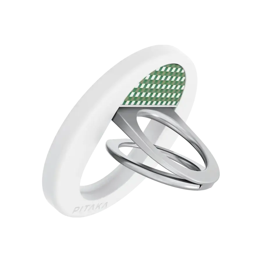 Магнітне кільце-підставка для телефону Pitaka MagEZ Grip 3 - Forest Green (MGF2405)