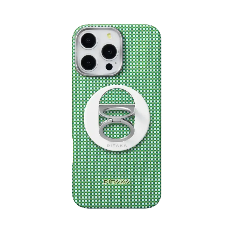Магнітне кільце-підставка для телефону Pitaka MagEZ Grip 3 - Forest Green (MGF2405)