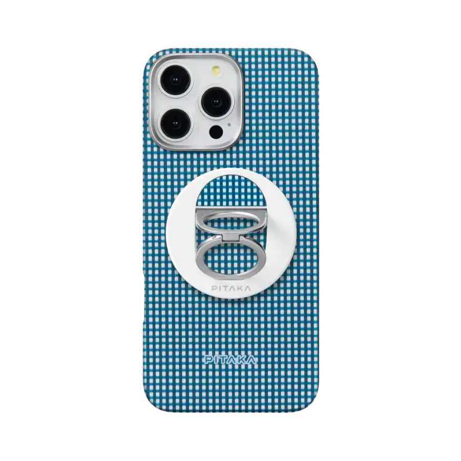 Магнітне кільце-підставка для телефону Pitaka MagEZ Grip 3 - Ocean Blue (MGO2406)