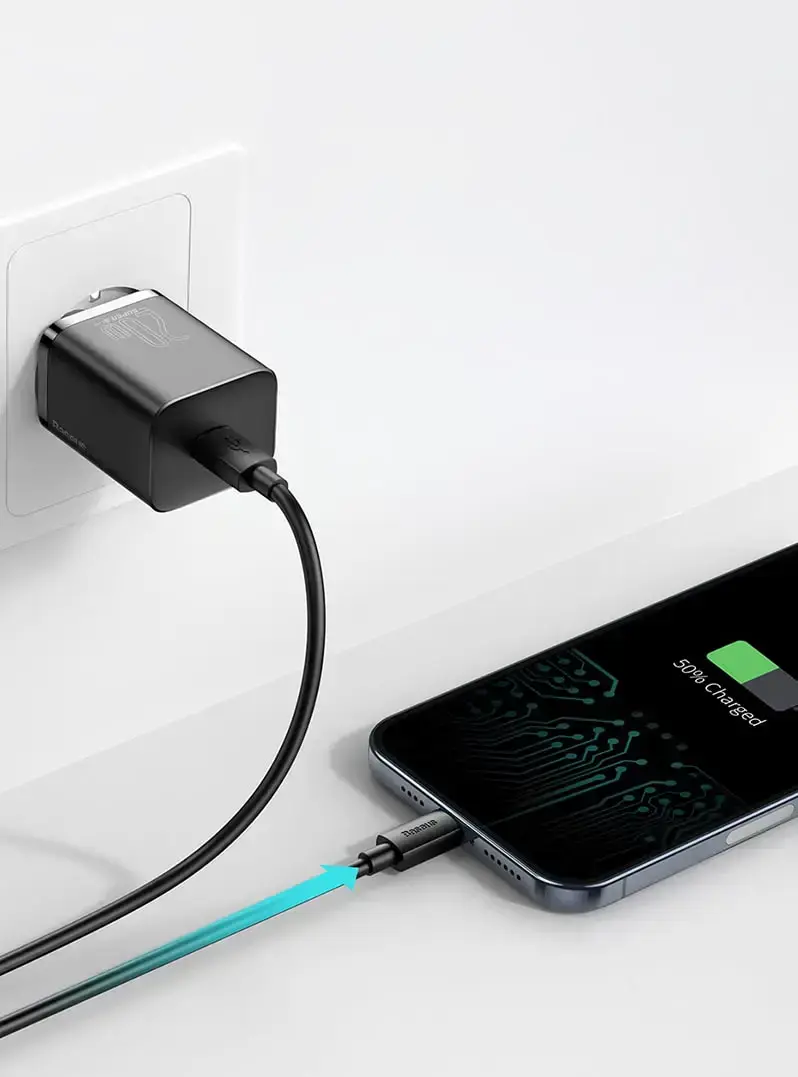 Сетевое зарядное устройство Baseus Super Si Quick Charger 1C 20W - Black (CCSUP-B01)