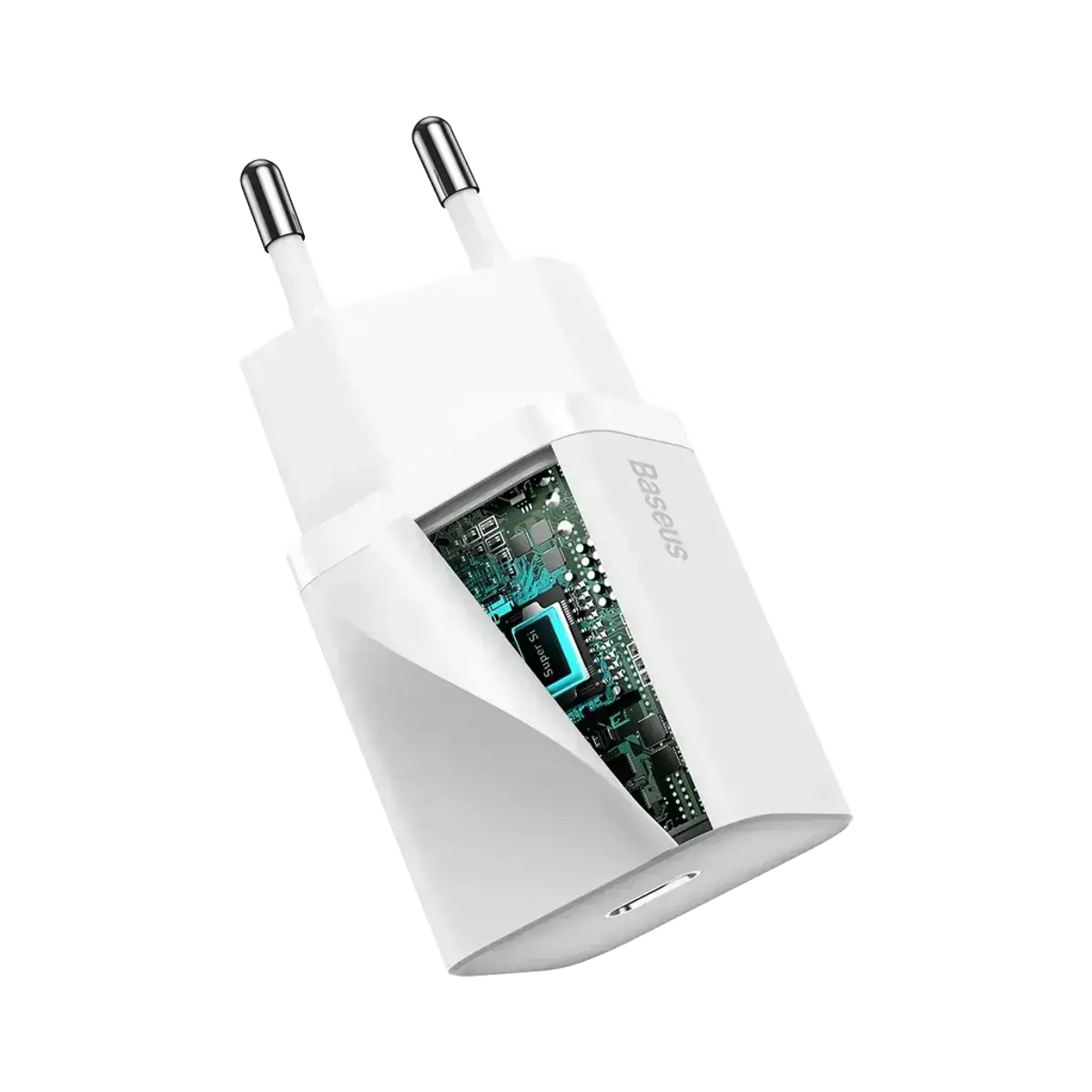 Мережевий зарядний пристрій Baseus Super Si Quick Charger 1C 20W - White (CCSUP-B02)