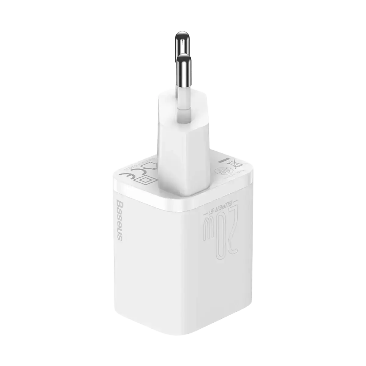 Мережевий зарядний пристрій Baseus Super Si Quick Charger 1C 20W - White (CCSUP-B02)