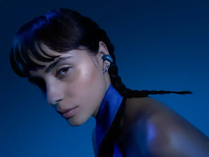Навушники Bose Ultra Open Earbuds - Moonstone Blue (881046-0030)