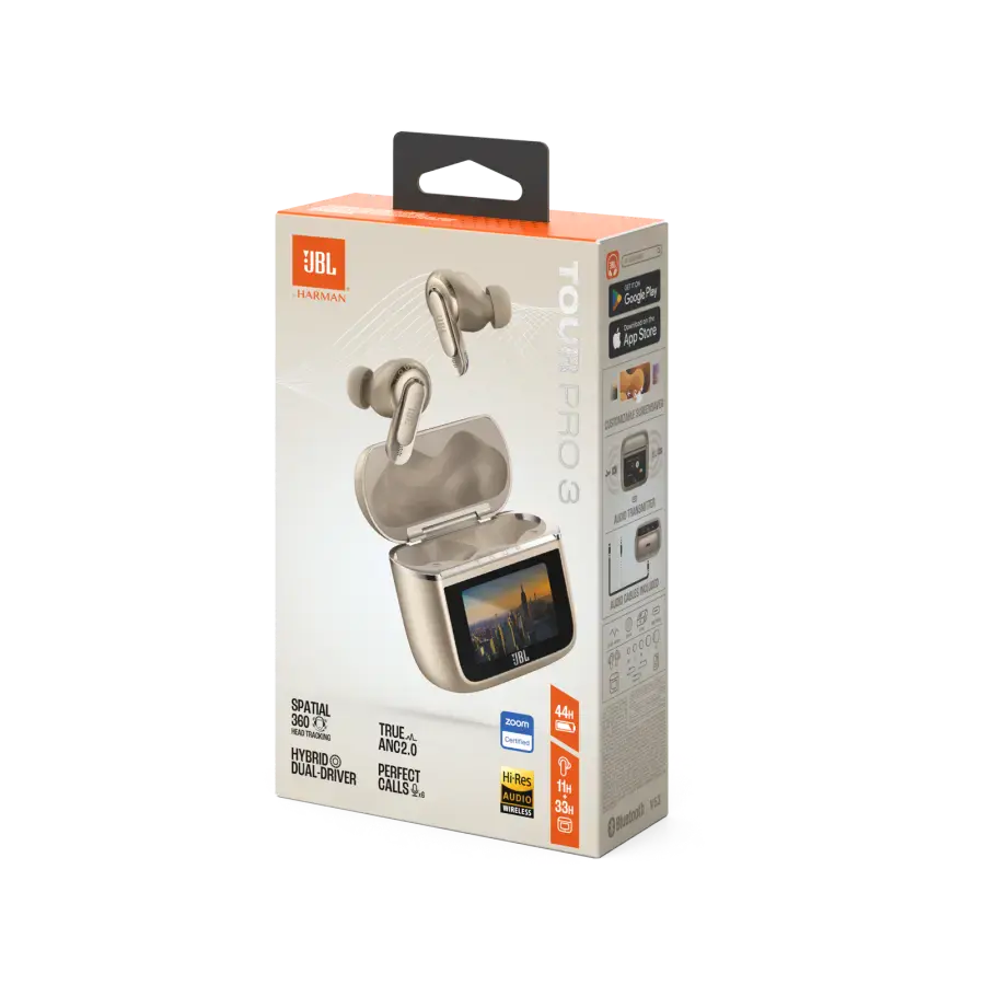 Наушники JBL Tour Pro 3 - Latte (JBLTOURPRO3LTT)