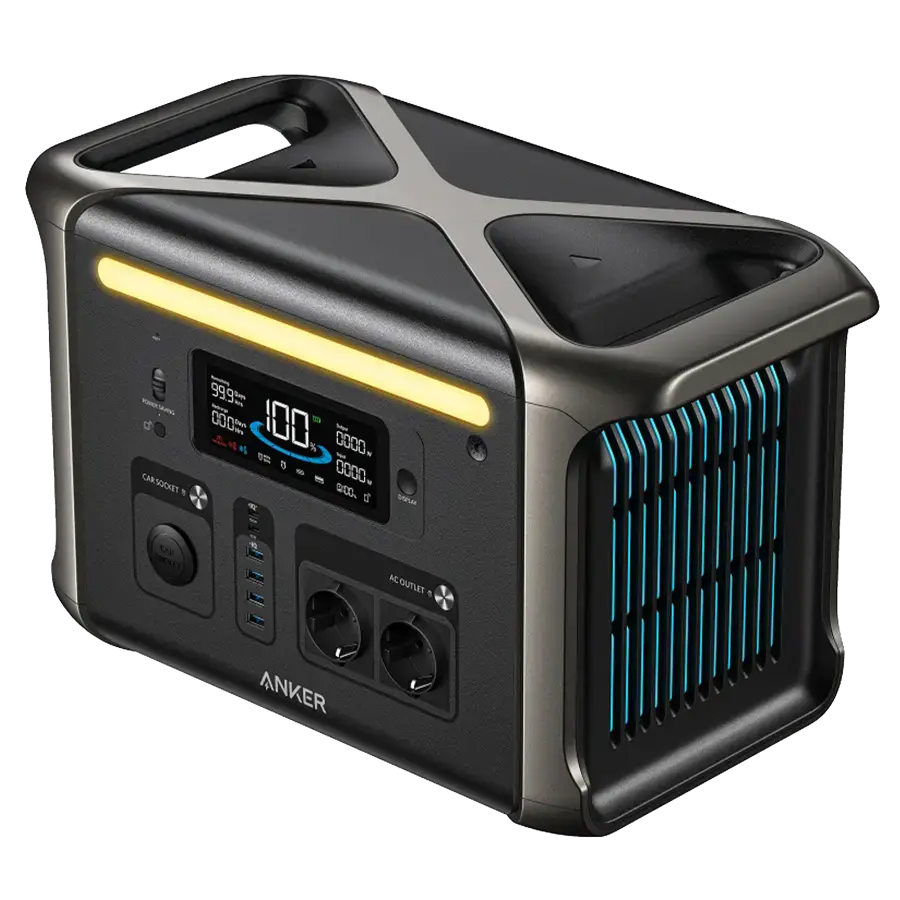 Портативная зарядная станция Anker SOLIX F1500 Portable Power Station - 1536Wh｜1800W (A1772311)