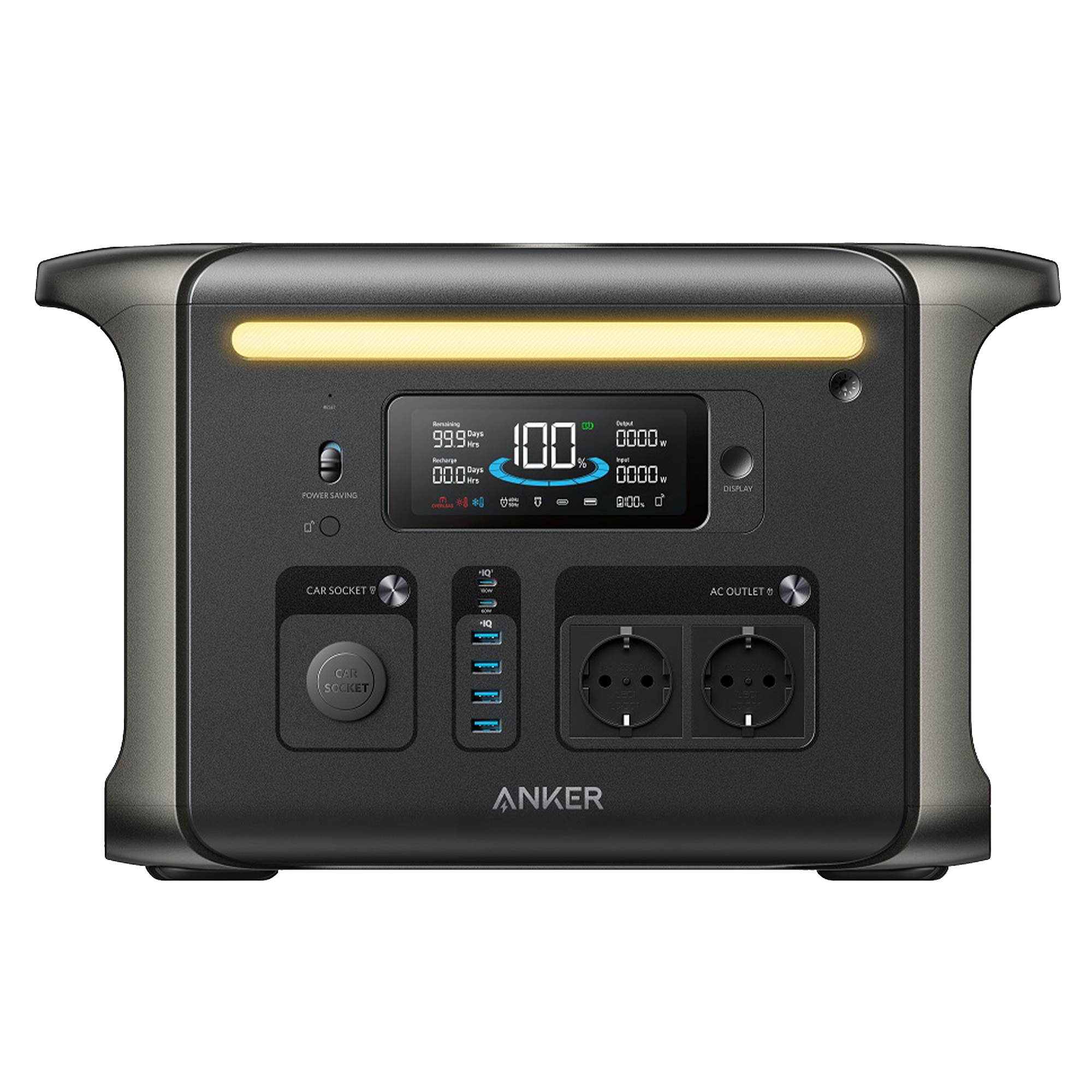 Портативная зарядная станция Anker SOLIX F1500 Portable Power Station - 1536Wh｜1800W (A1772311)