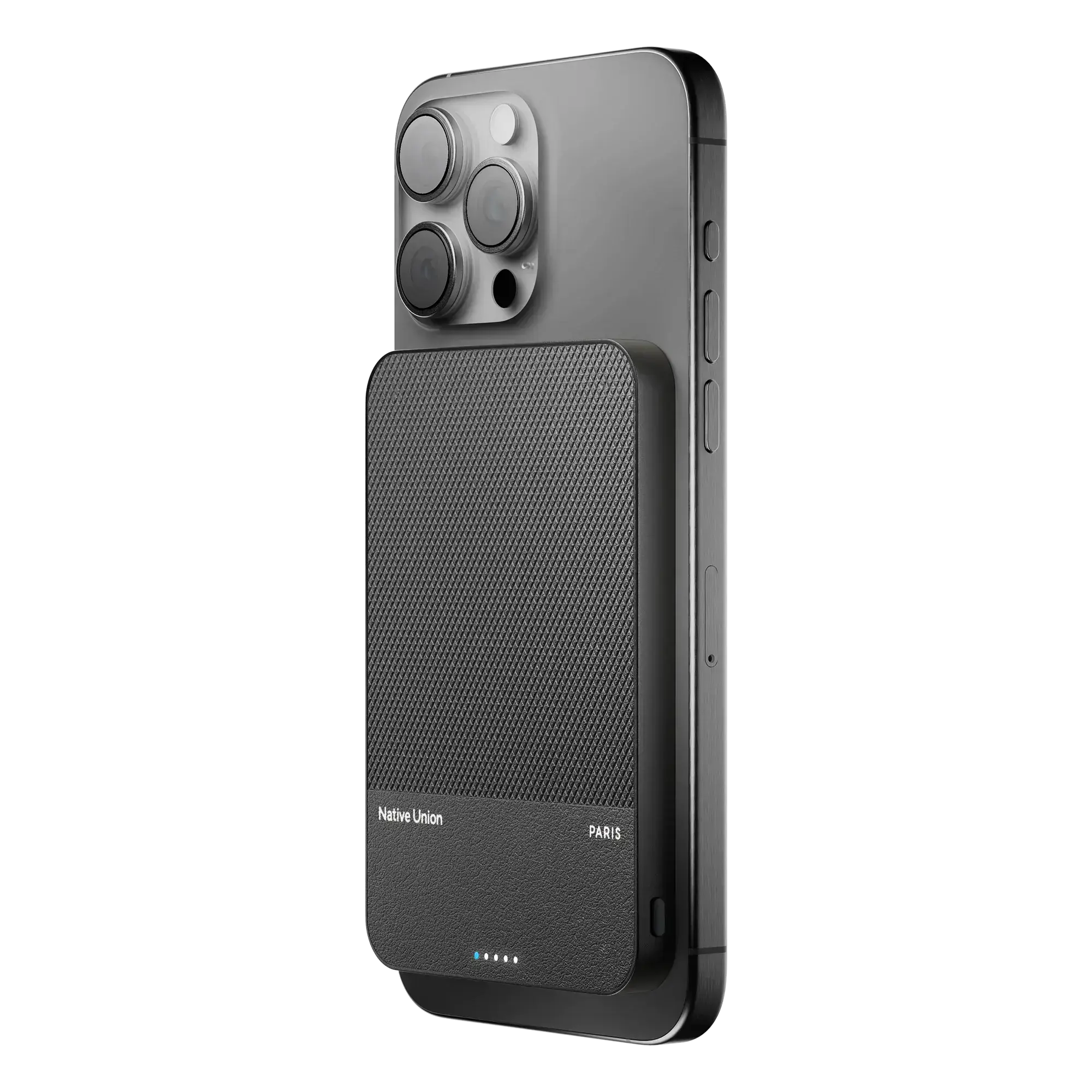 Магнітний павербанк з MagSafe Native Union (Re) Classic Magnetic Power Bank 5000mAh - Black (PB-5KMS-BLK)