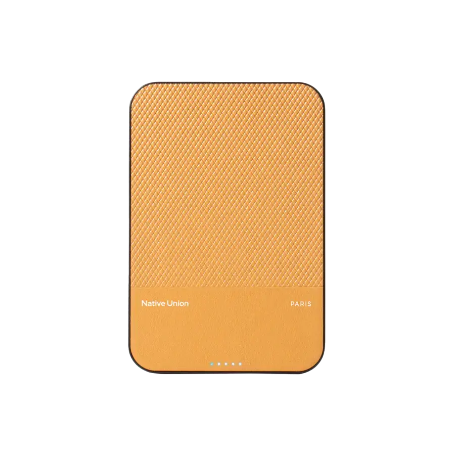 Магнітний павербанк з MagSafe Native Union (Re) Classic Magnetic Power Bank 5000mAh - Kraft (PB-5KMS-KFT)