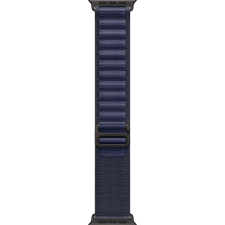 Ремешок Apple Alpine Loop Navy - Black Titanium Finish для Apple Watch 44/45/46/49mm - Medium (MYPX3)