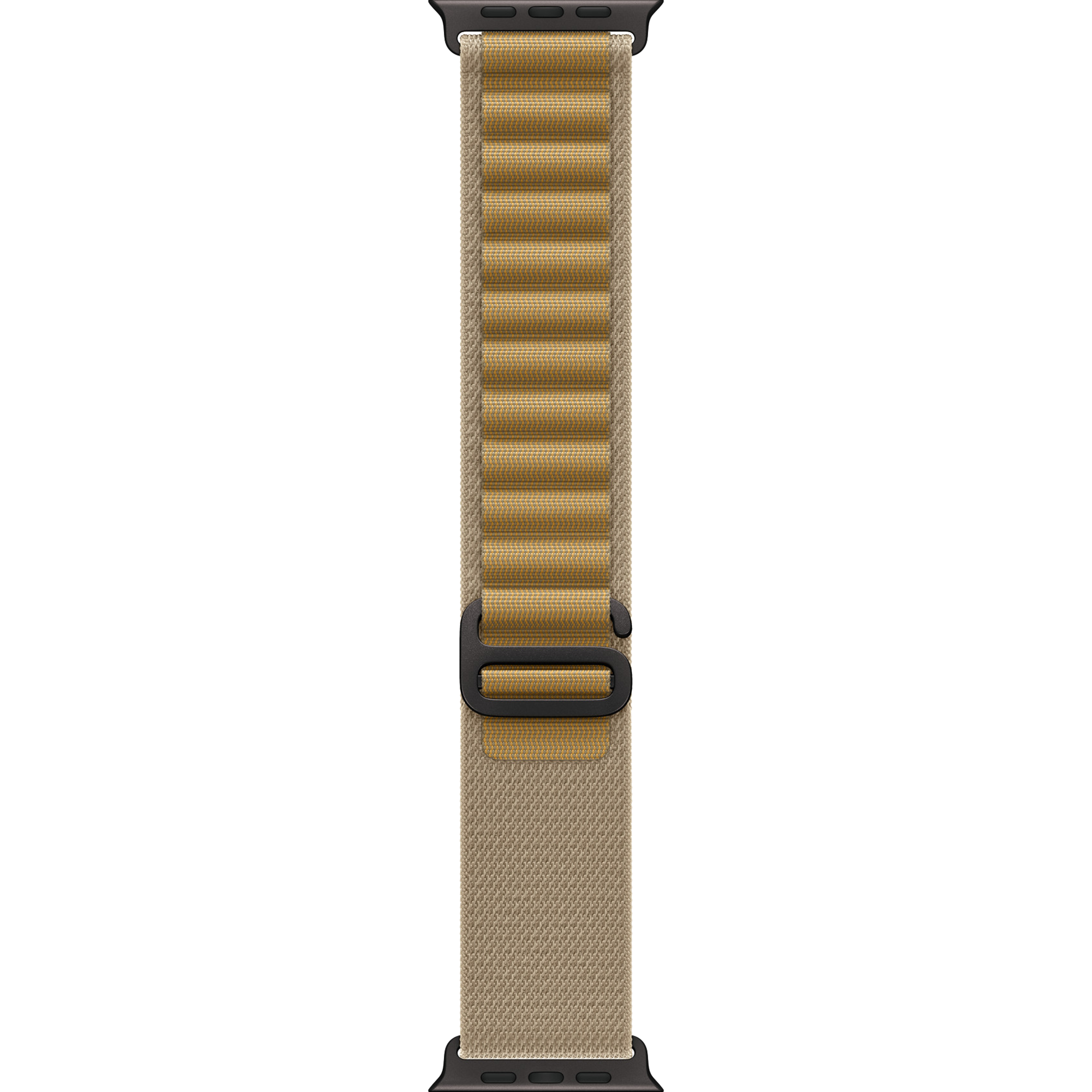 Ремешок Apple Alpine Loop Tan - Black Titanium Finish для Apple Watch 44/45/46/49mm - Large (MYQ23)