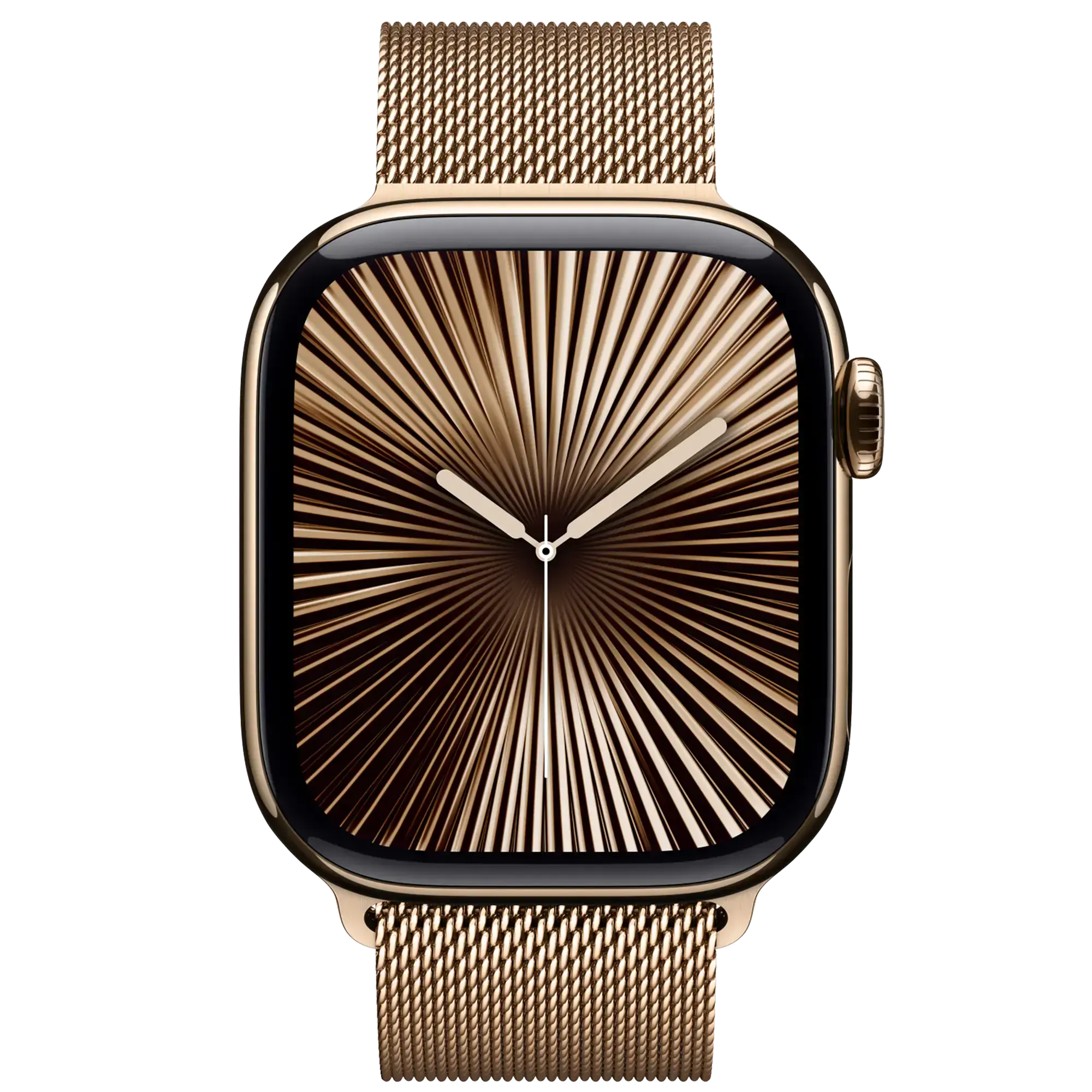 Ремешок Apple Milanese Loop Gold для Apple Watch 44/45/46/49mm - S/M (MC7K4)