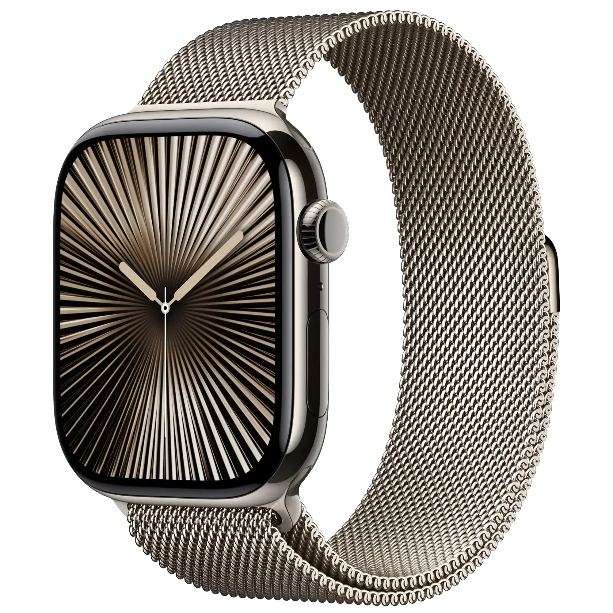 Ремешок Apple Milanese Loop Natural для Apple Watch 44/45/46/49mm - M/L (MXMQ3)