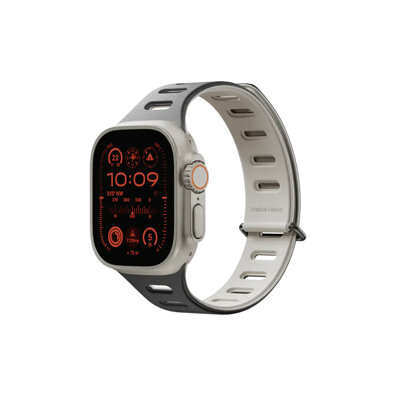 Ремінець Native Union Active Magnetic Band for Apple Watch 49/45/44mm - Black (ACTBAND-AW-L-BLKS)