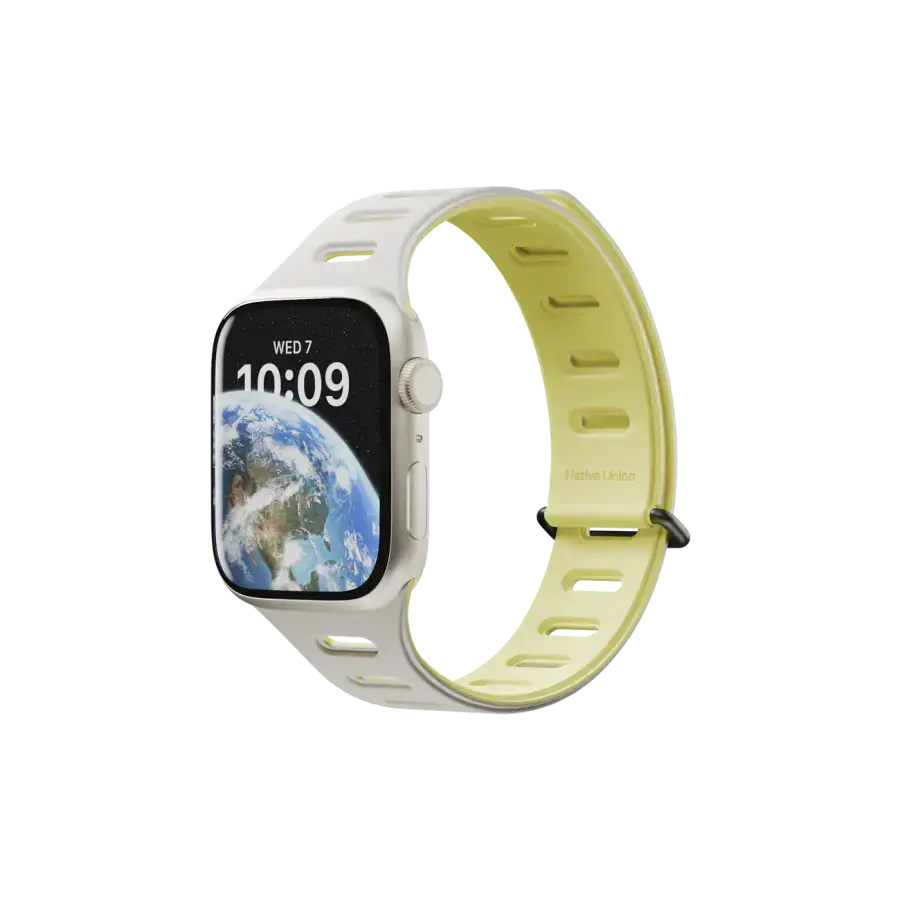 Ремінець Native Union Active Magnetic Band for Apple Watch 49/45/44mm - Lemon (ACTBAND-AW-L-LMOS)