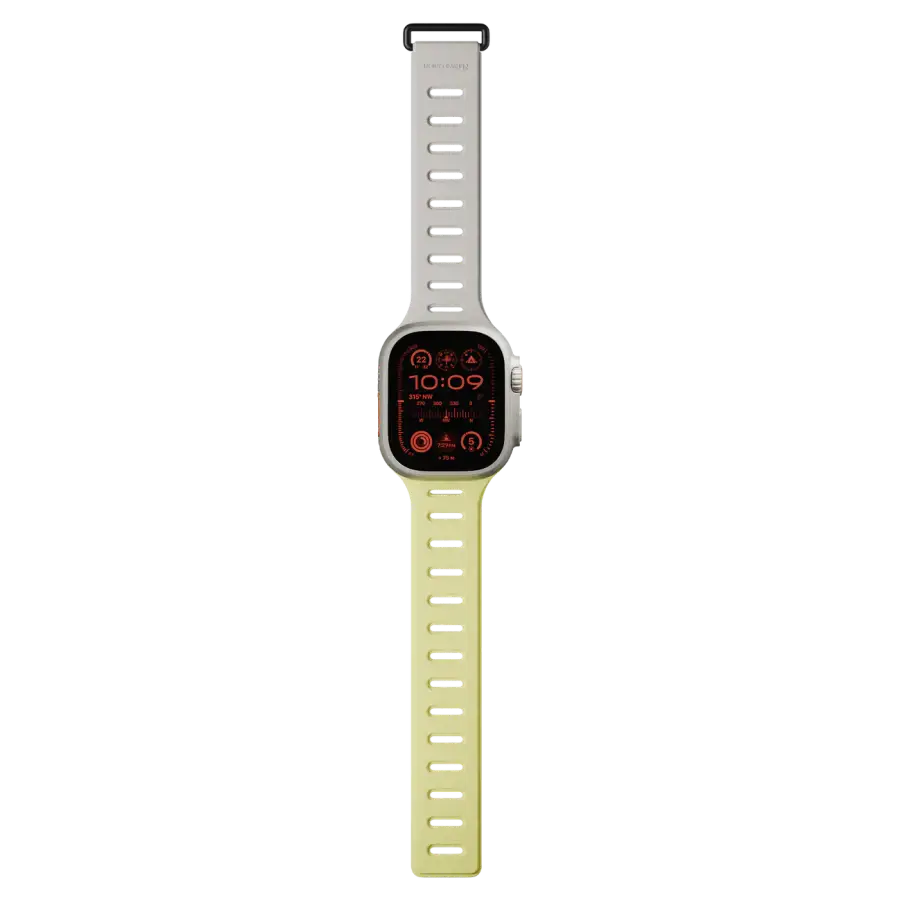 Ремінець Native Union Active Magnetic Band for Apple Watch 49/45/44mm - Lemon (ACTBAND-AW-L-LMOS)