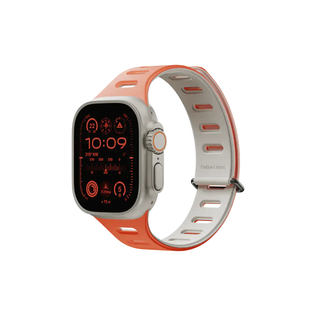 Ремінець Native Union Active Magnetic Band for Apple Watch 49/45/44mm - Oxyfire (ACTBAND-AW-L-OXYS)