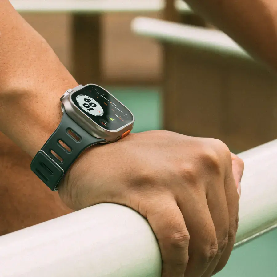 Ремінець Native Union Active Magnetic Band for Apple Watch 49/45/44mm - Oxyfire (ACTBAND-AW-L-OXYS)