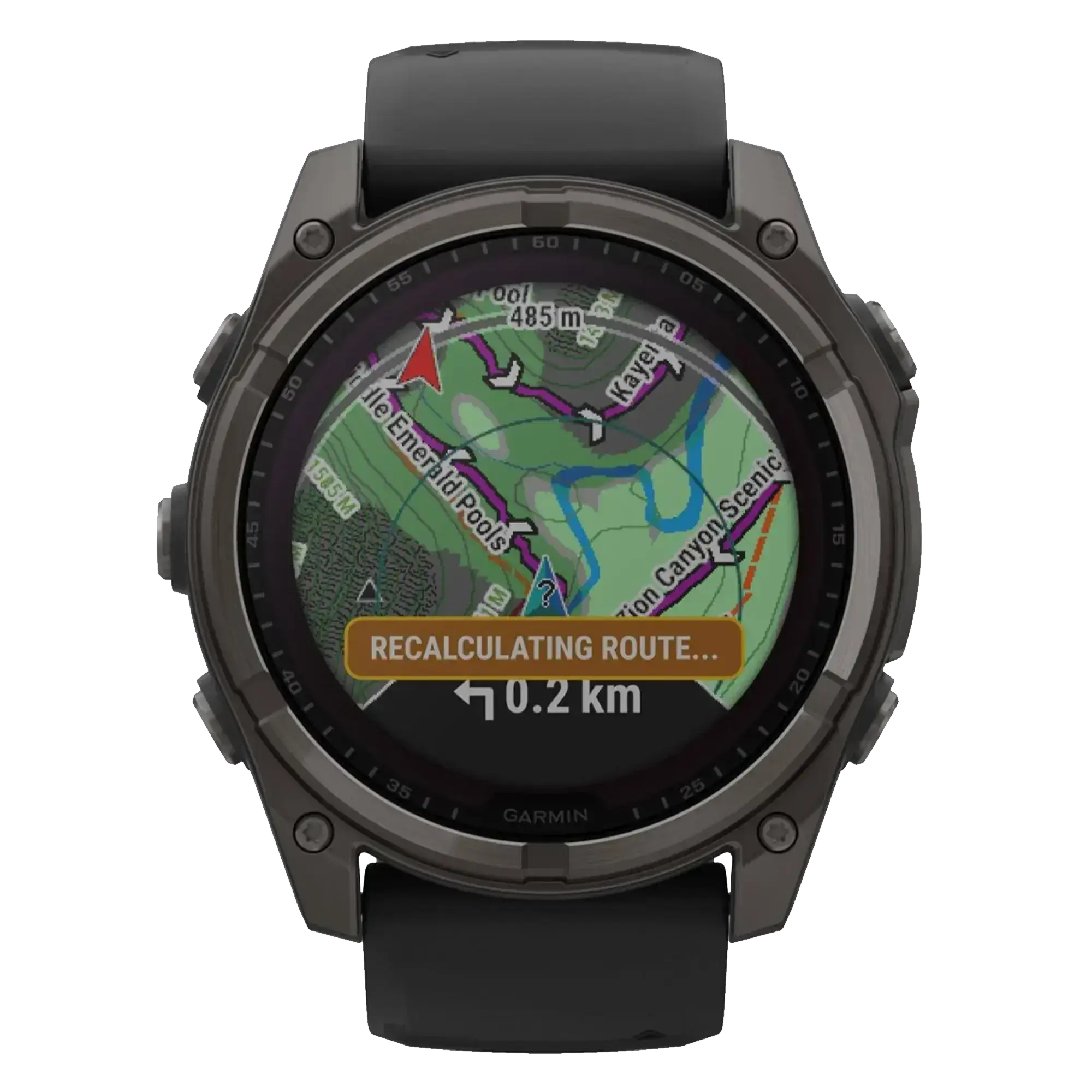 Смарт-часы Garmin fenix 8 51 mm Solar Sapphire Carbon Gray DLC Titanium w. Black/Pebble Gray S. Band (010-02907-10/11)