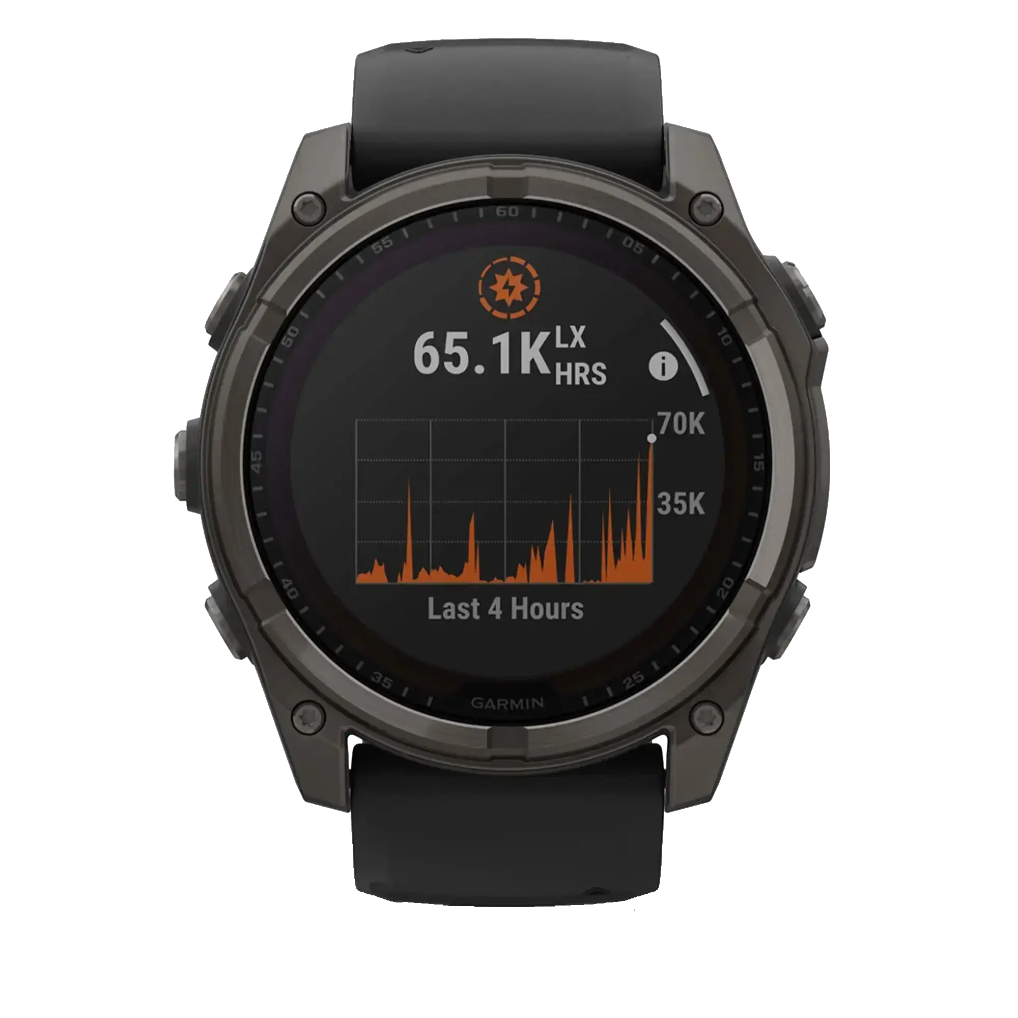 Смарт-часы Garmin fenix 8 51 mm Solar Sapphire Carbon Gray DLC Titanium w. Black/Pebble Gray S. Band (010-02907-10/11)