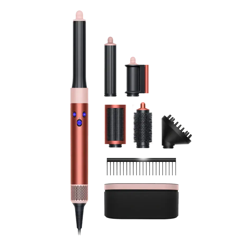 Стайлер для длинных волос Dyson Airwrap Long Volumise - Strawberry Bronze/Blush Pink (581840-01) EU