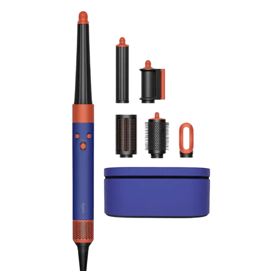 Стайлер для прямых и волнистых волос Dyson Airwrap i.d. Multi-Styler and Dryer Straight to Wavy - Vinca Blue/Topaz (533670-01) EU