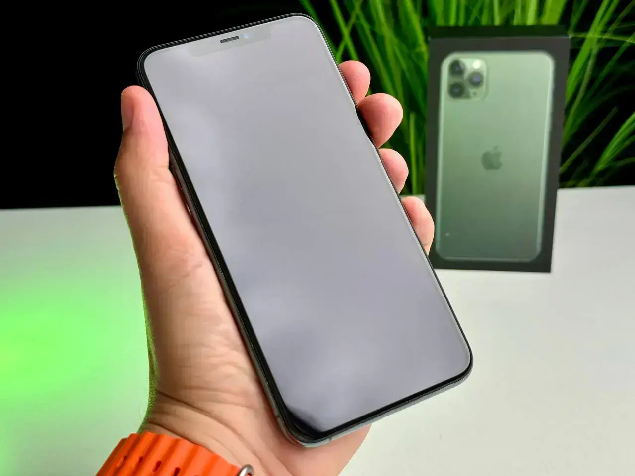 Б/У Apple iPhone 11 Pro Max 256GB Midnight Green (MWH72) - Состояние: идеальный | Аккумулятор: 100% | Комплект: полный | Гарантія: 1 мес.