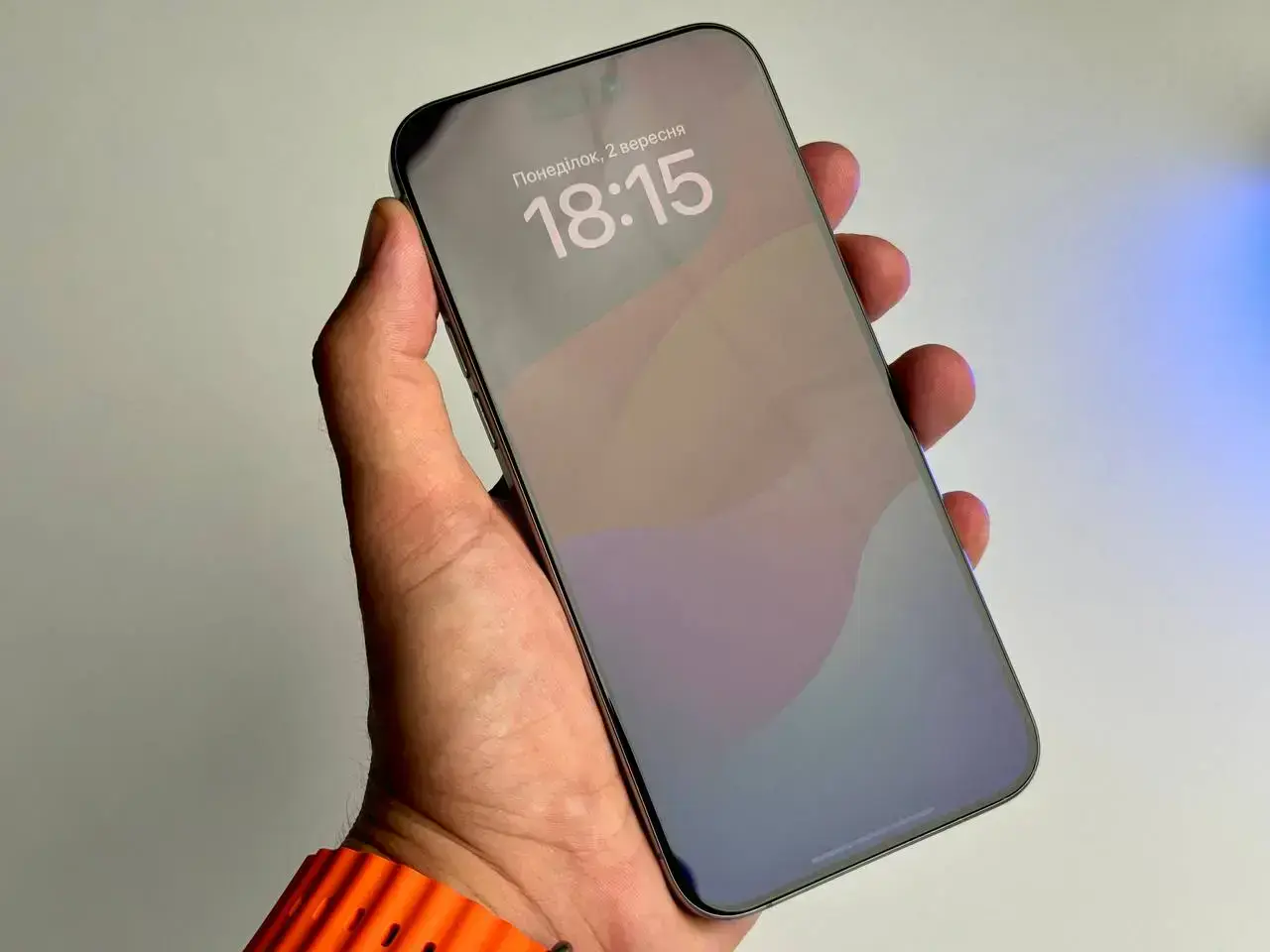 ВЖИВАНИЙ Apple iPhone 15 Pro Max 256GB Natural Titanium (MU793) - Стан: ідеальний | Акумулятор: 91% | Комплект: повний | Гарантія: 1 міс.