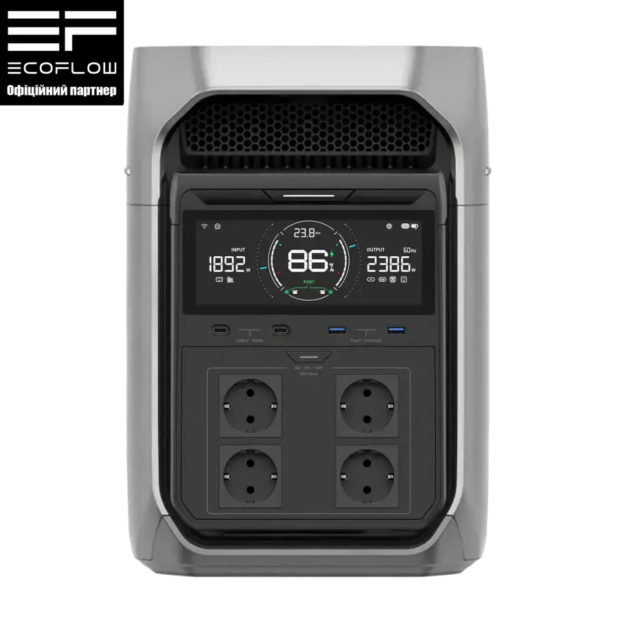 Портативна зарядна станція EcoFlow DELTA 3 Plus | 1024Wh 1800W (EFDELTA3P-EU)