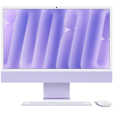 Apple iMac 24" 2024 M4 10CPU/10GPU/16GB/512GB with Nano-texture display - Purple (Z1EU0007M)