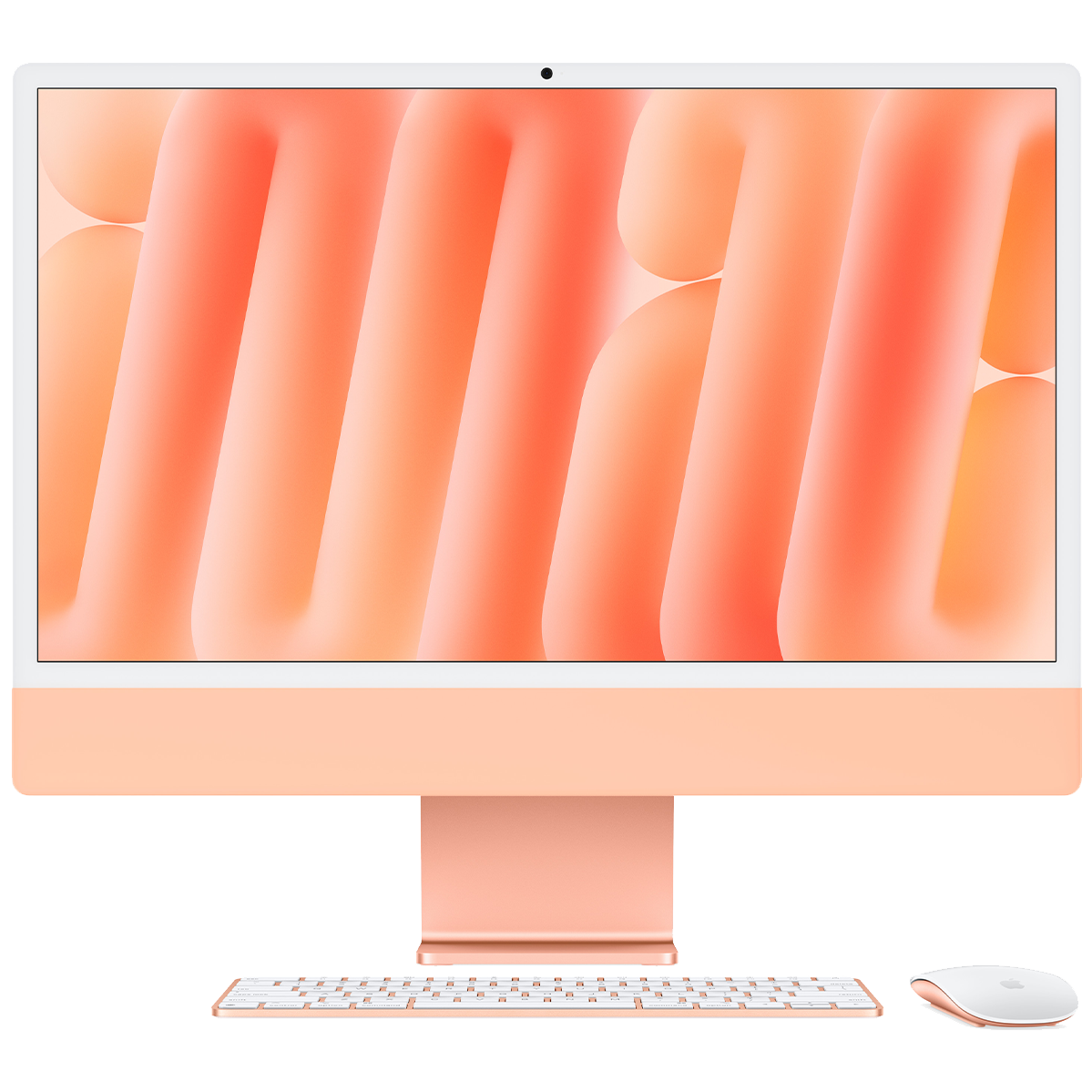 Apple iMac 24" 2024 M4 10CPU/10GPU/24GB/1TB with Nano-texture display - Orange (Z1EW000DF)