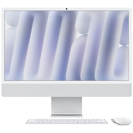 Apple iMac 24" 2024 M4 10CPU/10GPU/16GB/256GB Silver (MWUU3)