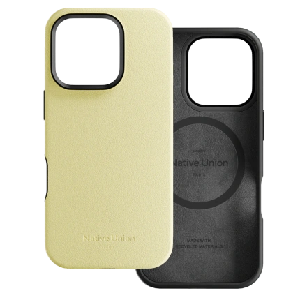 Чохол Native Union Active Case для iPhone 16 - Lemon (ACTCSE-LMO-NP24)