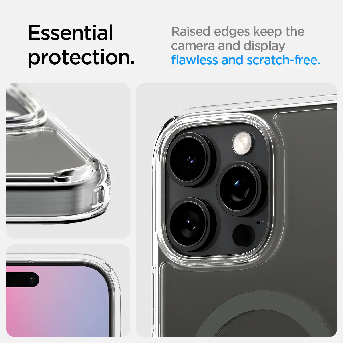 Чохол Spigen Ultra Hybrid T з MagSafe + Camera Control для iPhone 16 Pro - Graphite (ACS08513)