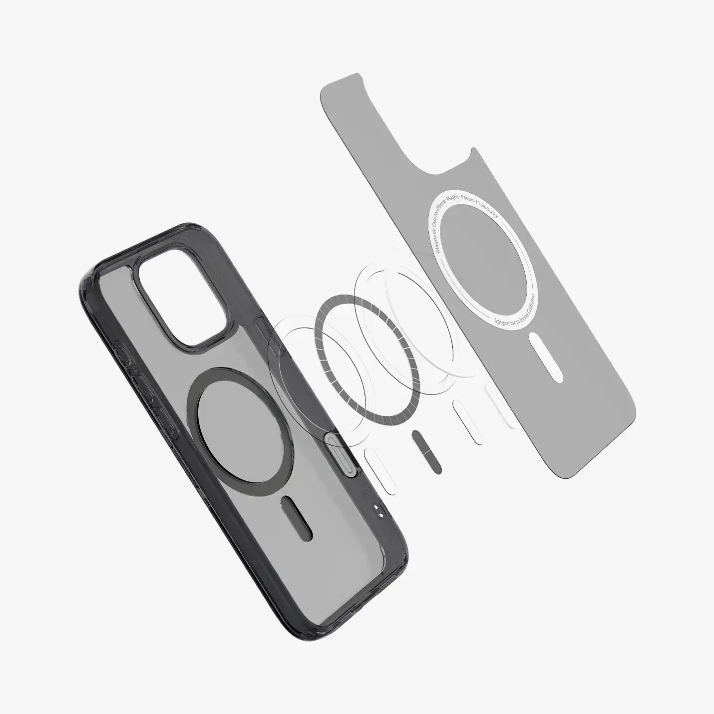 Чохол Spigen Ultra Hybrid T з MagSafe + Camera Control для iPhone 16 Pro Max - Frost Black (ACS08507)