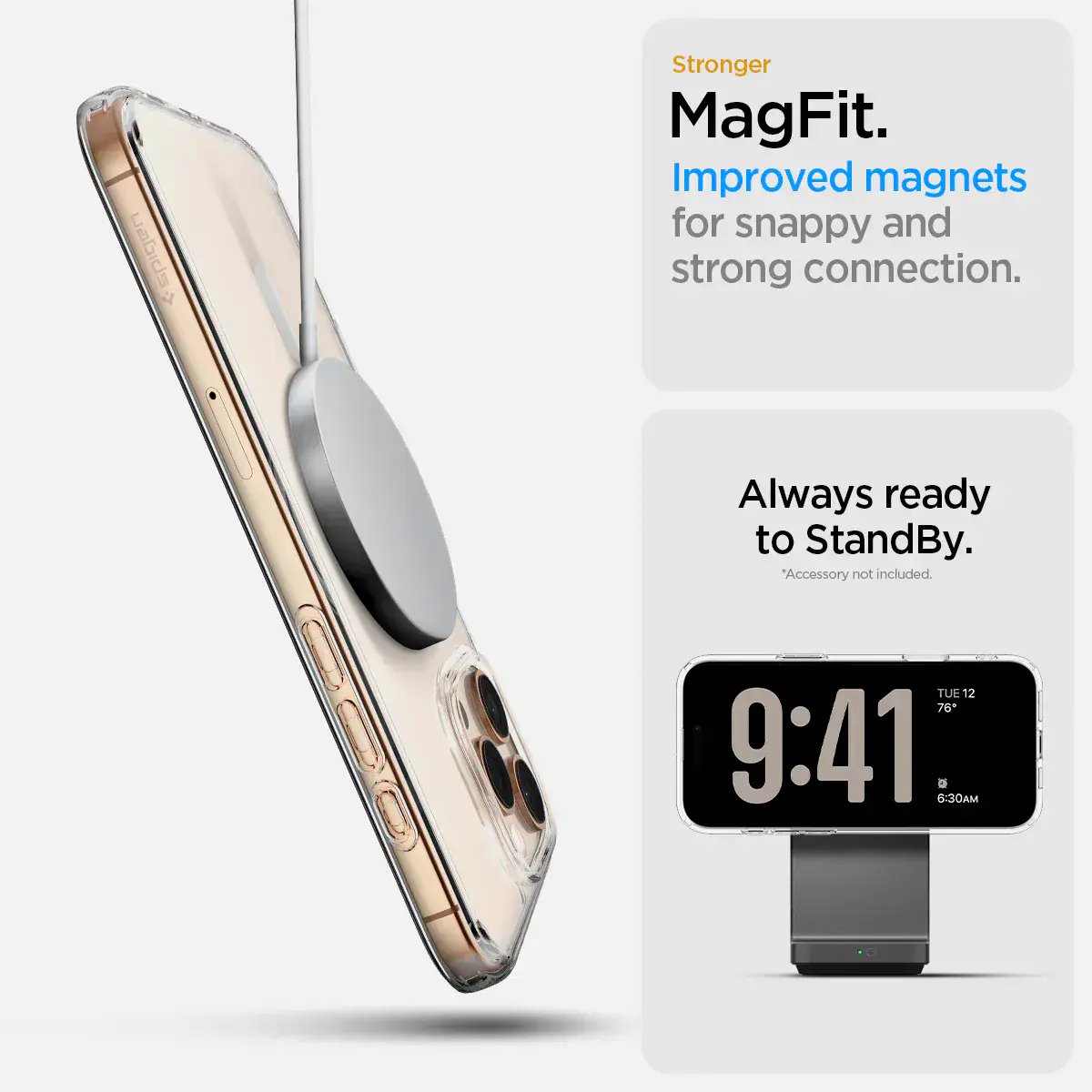 Чохол Spigen Ultra Hybrid T з MagSafe + Camera Control для iPhone 16 Pro - White (ACS08512)