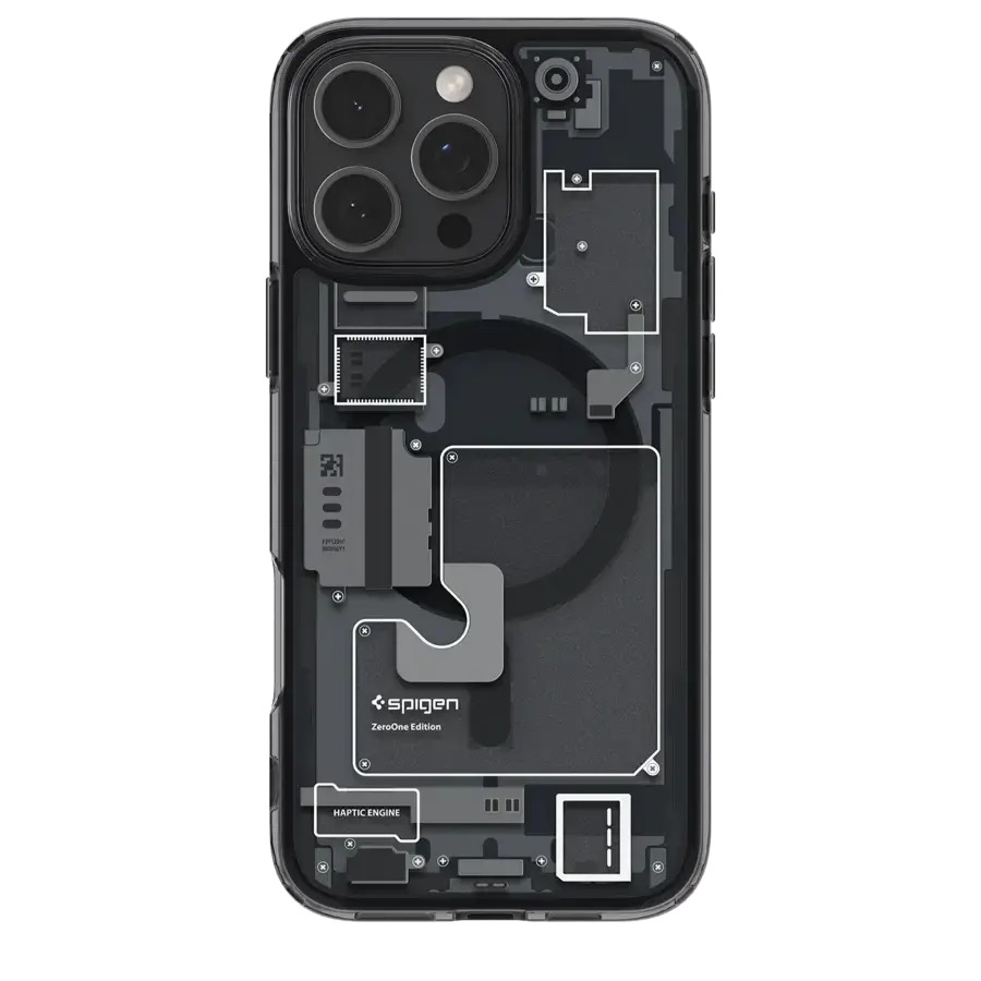 Чохол Spigen Ultra Hybrid Zero One з MagSafe для iPhone 16 Pro Max - Zero One Black (ACS08004)