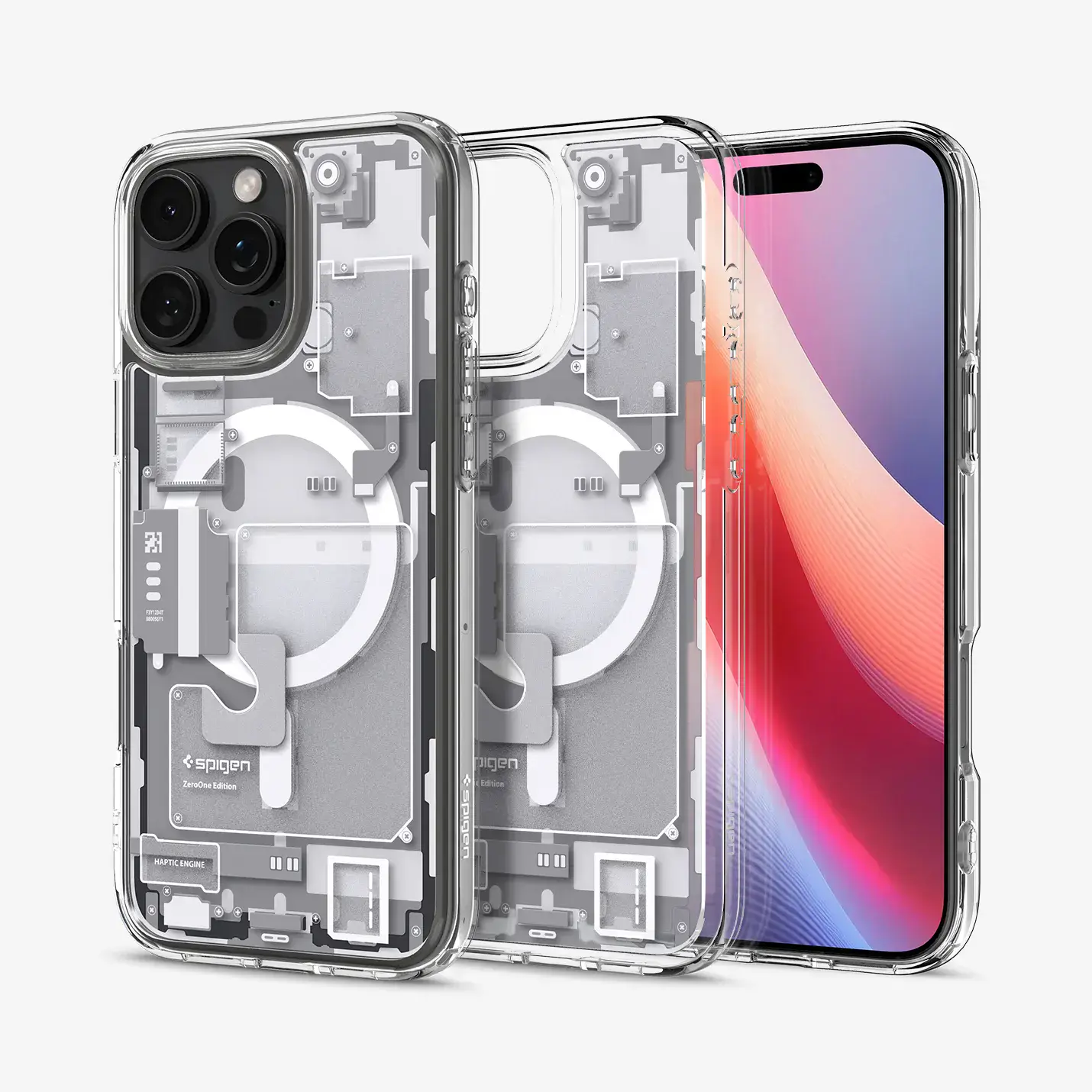 Чохол Spigen Ultra Hybrid Zero One з MagSafe для iPhone 16 Pro Max - Zero One White (ACS08005)