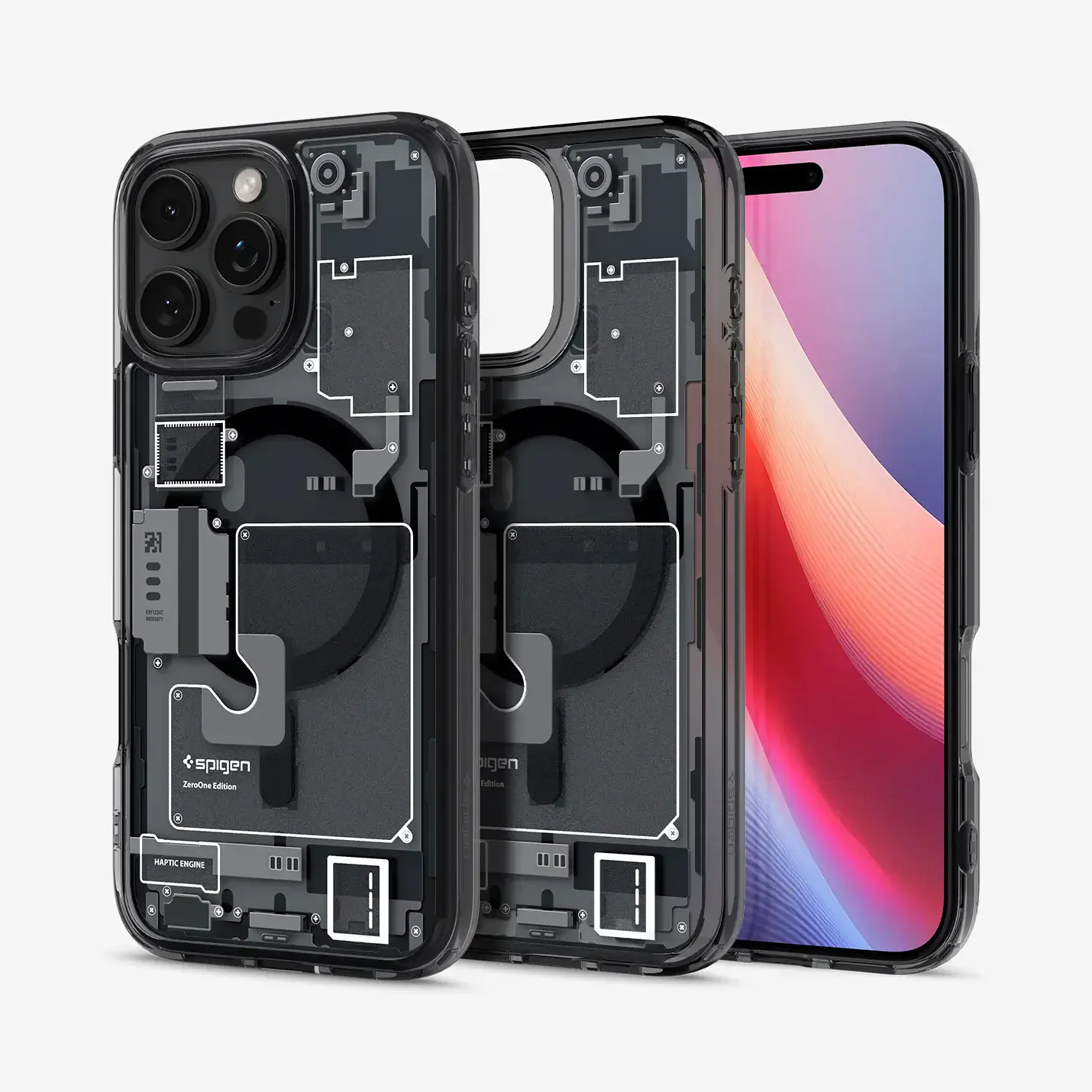 Чохол Spigen Ultra Hybrid Zero One з MagSafe для iPhone 16 Pro - Zero One Black (ACS08135)