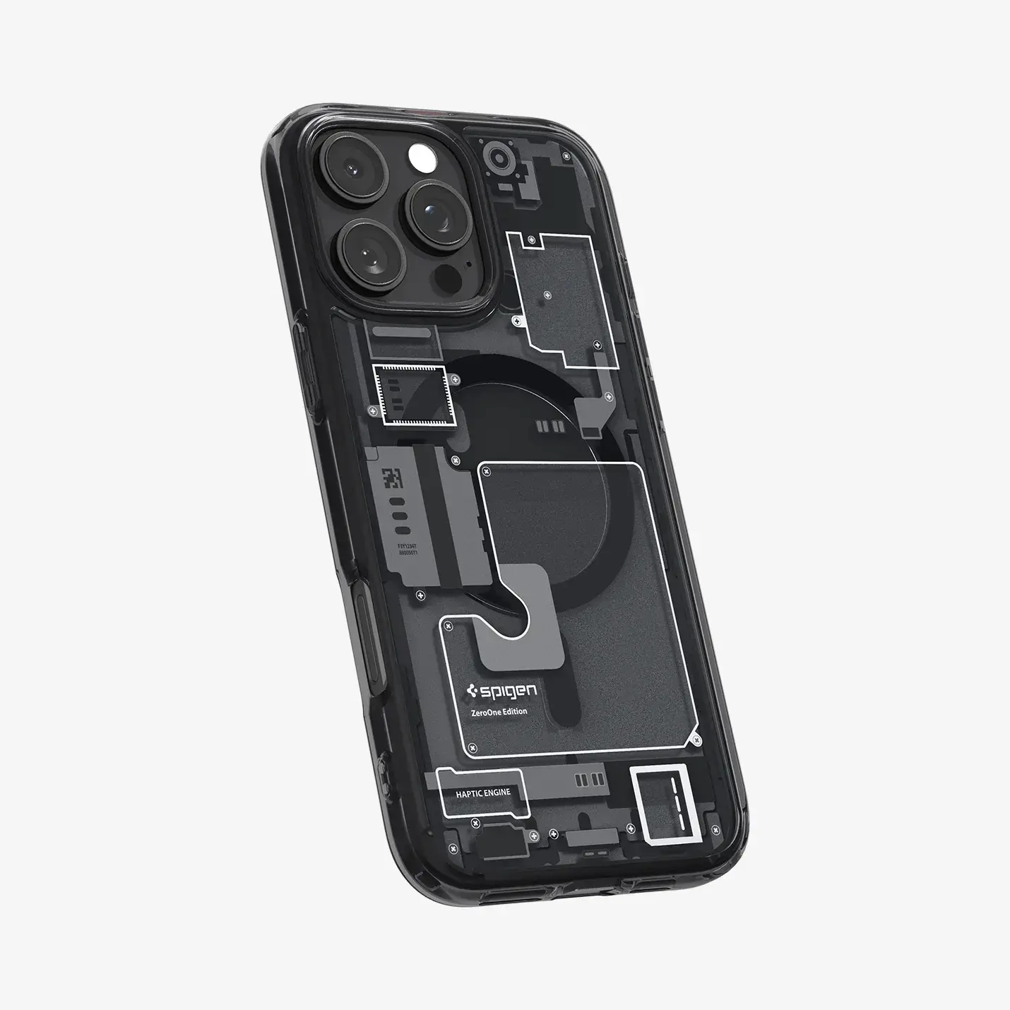 Чохол Spigen Ultra Hybrid Zero One з MagSafe для iPhone 16 Pro - Zero One Black (ACS08135)