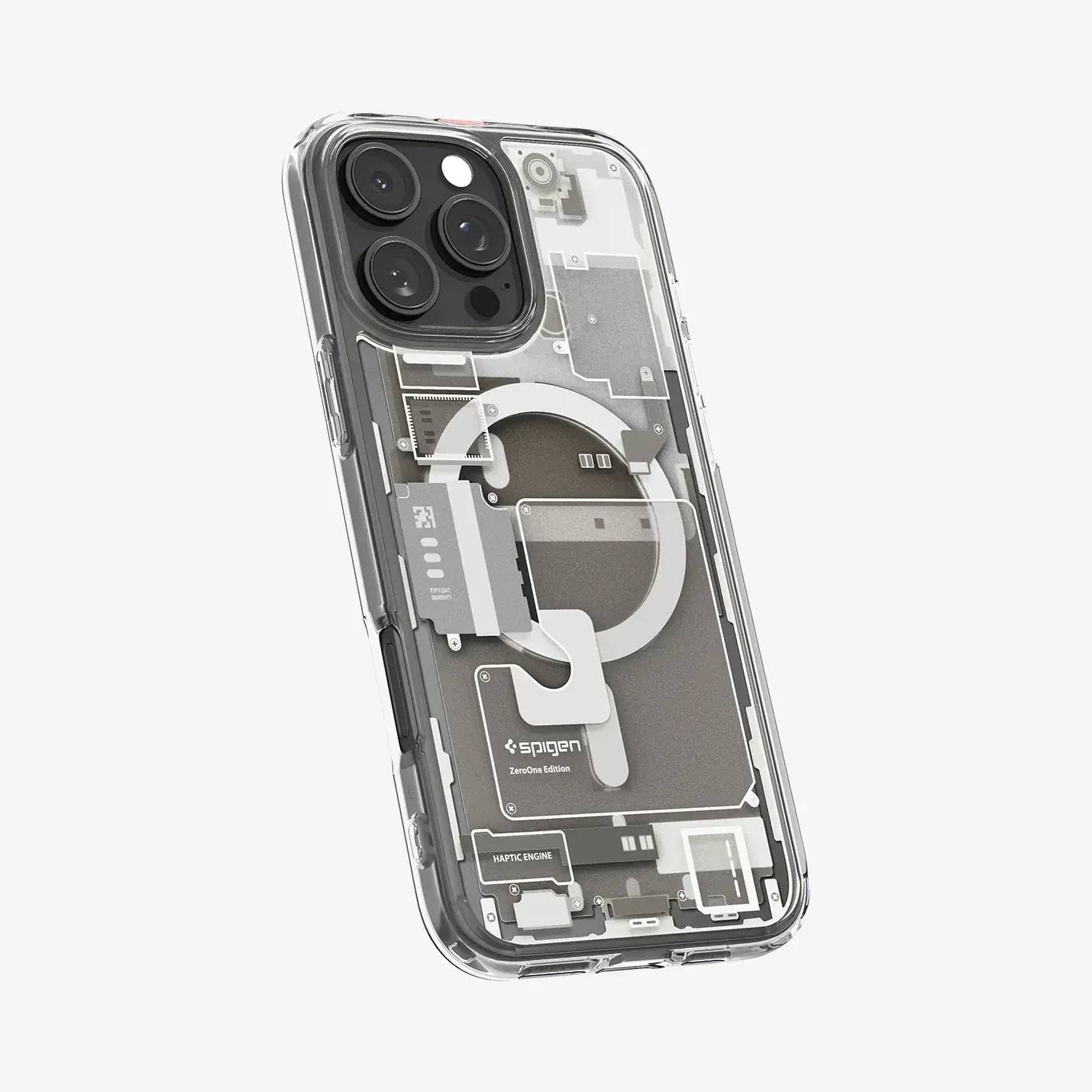 Чохол Spigen Ultra Hybrid Zero One з MagSafe для iPhone 16 Pro - Zero One Natural Titanium (ACS08137)