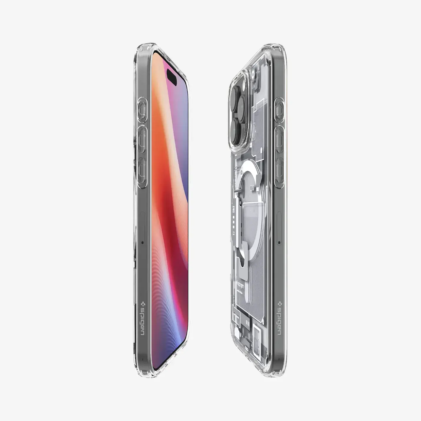 Чехол Spigen Ultra Hybrid Zero One з MagSafe для iPhone 16 Pro - Zero One White (ACS08136)