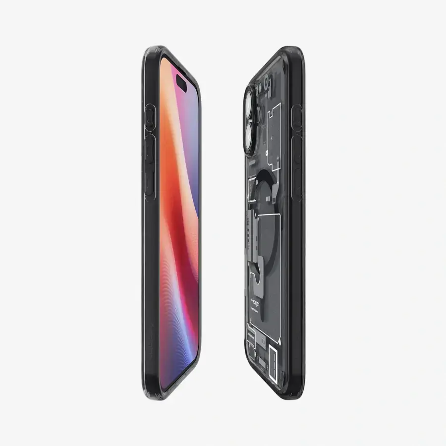 Чохол Spigen Ultra Hybrid Zero One з MagSafe для iPhone 16 - Zero One Black (ACS08208)