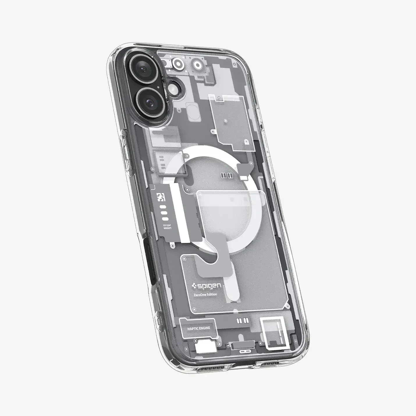 Чохол Spigen Ultra Hybrid Zero One з MagSafe для iPhone 16 - Zero One White (ACS08209)