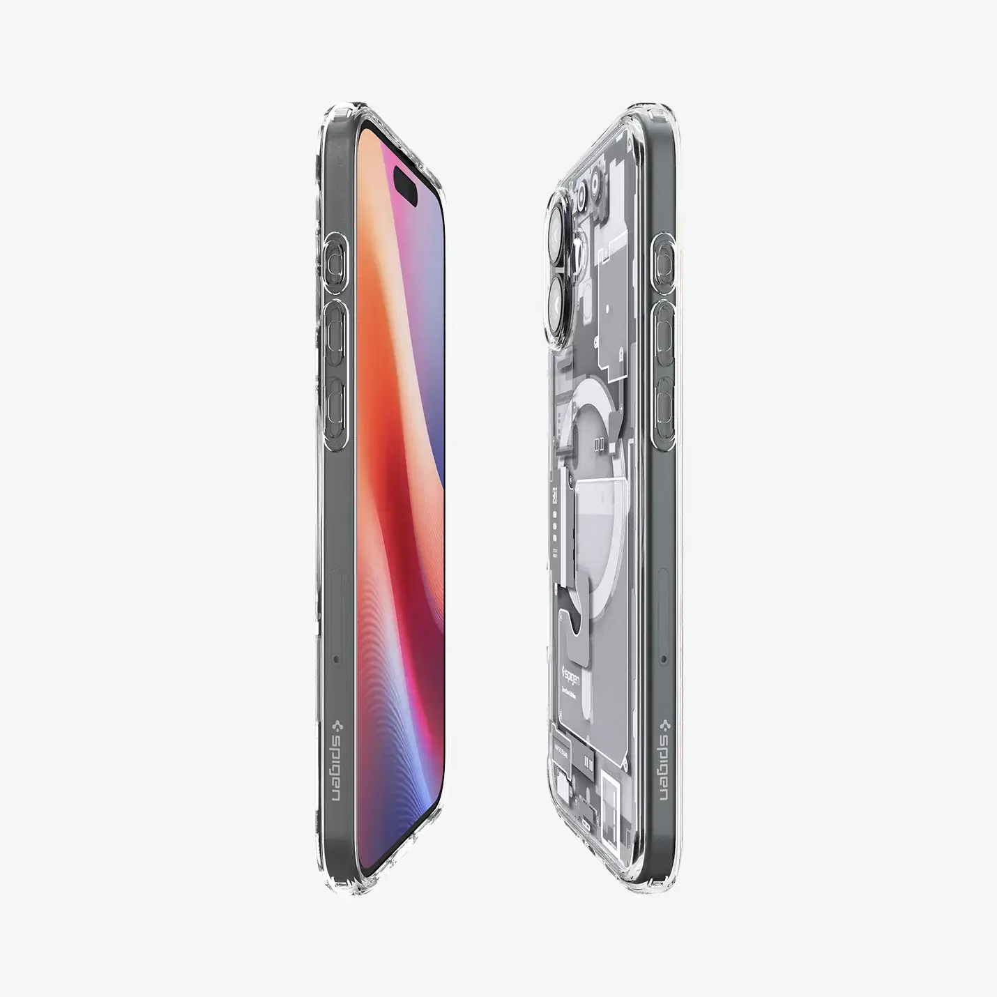 Чохол Spigen Ultra Hybrid Zero One з MagSafe для iPhone 16 - Zero One White (ACS08209)